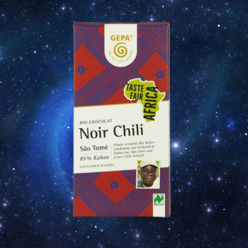 Bio Bitterschokolade Noir Chili