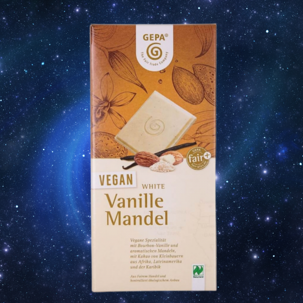 Weiße Vanille Mandel - vegan -